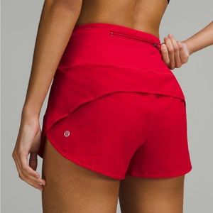 Brand new lululemon speed up high rise lined short 2:5”